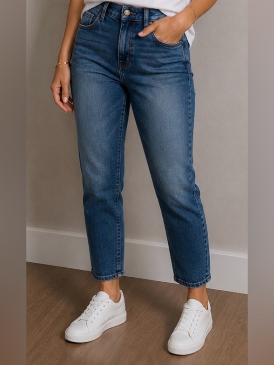 Eileen Fisher Denim - Eileen Fisher Jeans Denim Cropped Boyfriend Oversized Vintage Skinny Luxury